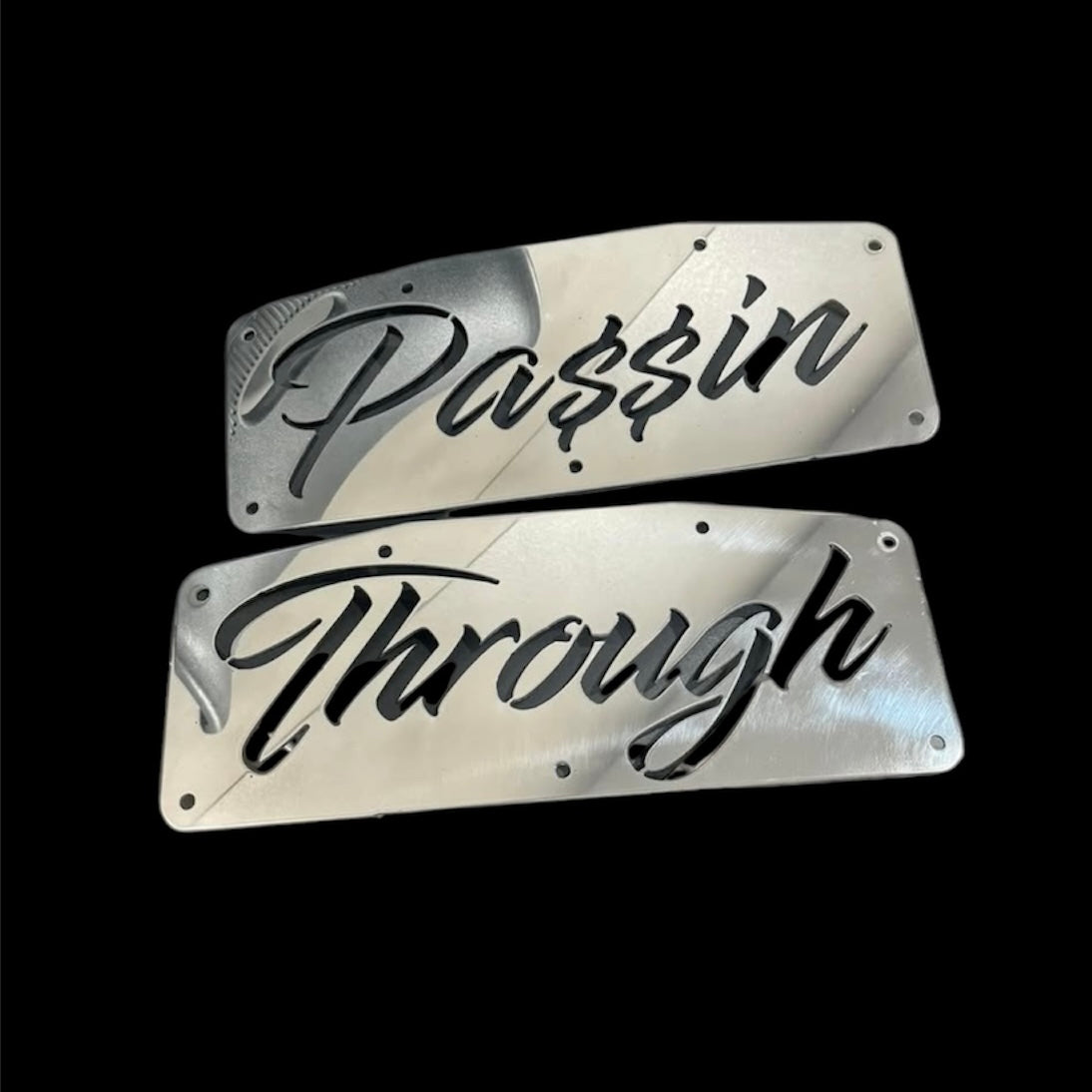 Passin Through Mud Flap Weights