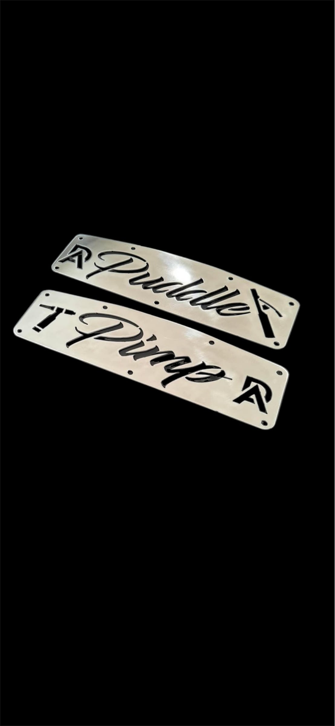 Custom Mud Flap Weights